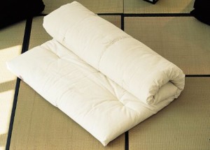 futon shiatsu arrotolato